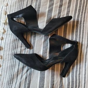 Suede Heels